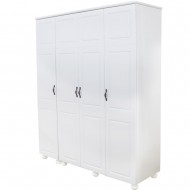 Dulap Dynasty Dormitor Alb 4 usi Dulap Dynasty Dormitor Alb 4 usi